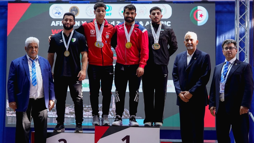 المنتخبُ الوطنيُّ لرفع الأثقال يحصد 7 ميداليات في البطولة العربية بالجزائر